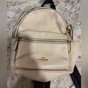 Coach Black and Tan Women's Backpack
